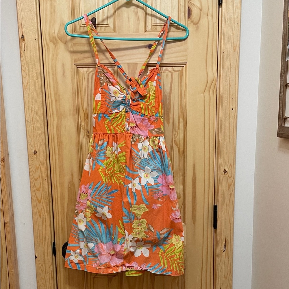 Tropical Floral Sundress